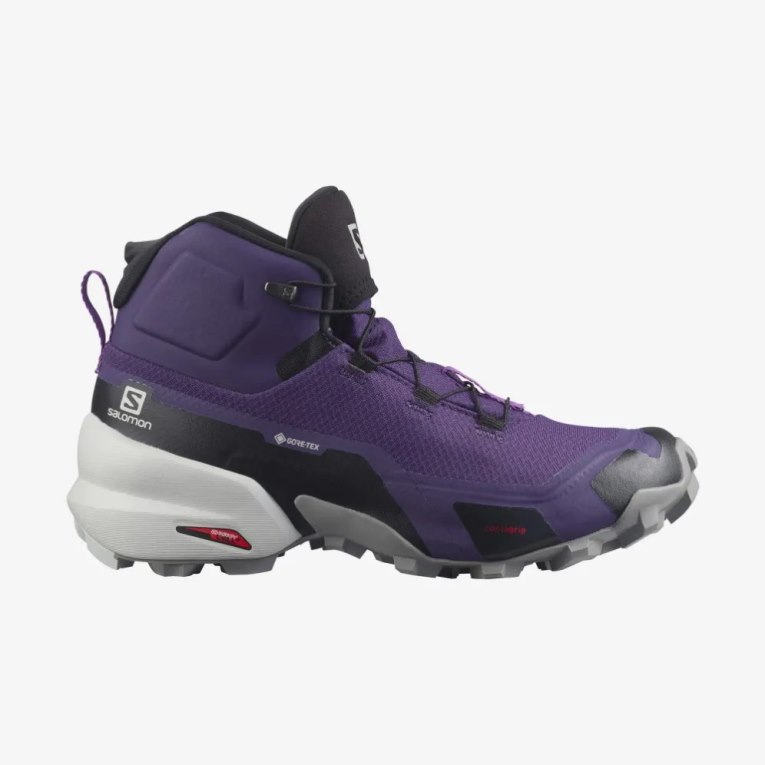 Botas Caminhada Salomon Cross Hike Mid GTX Feminino Roxo | PT Y19674